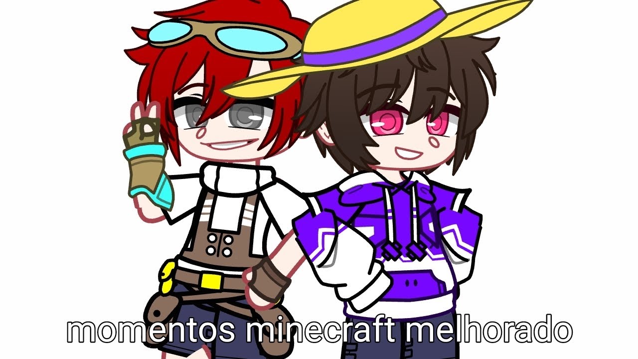 momentos Apuh e Lg minecraft melhorado(comida infinita Ep 7)