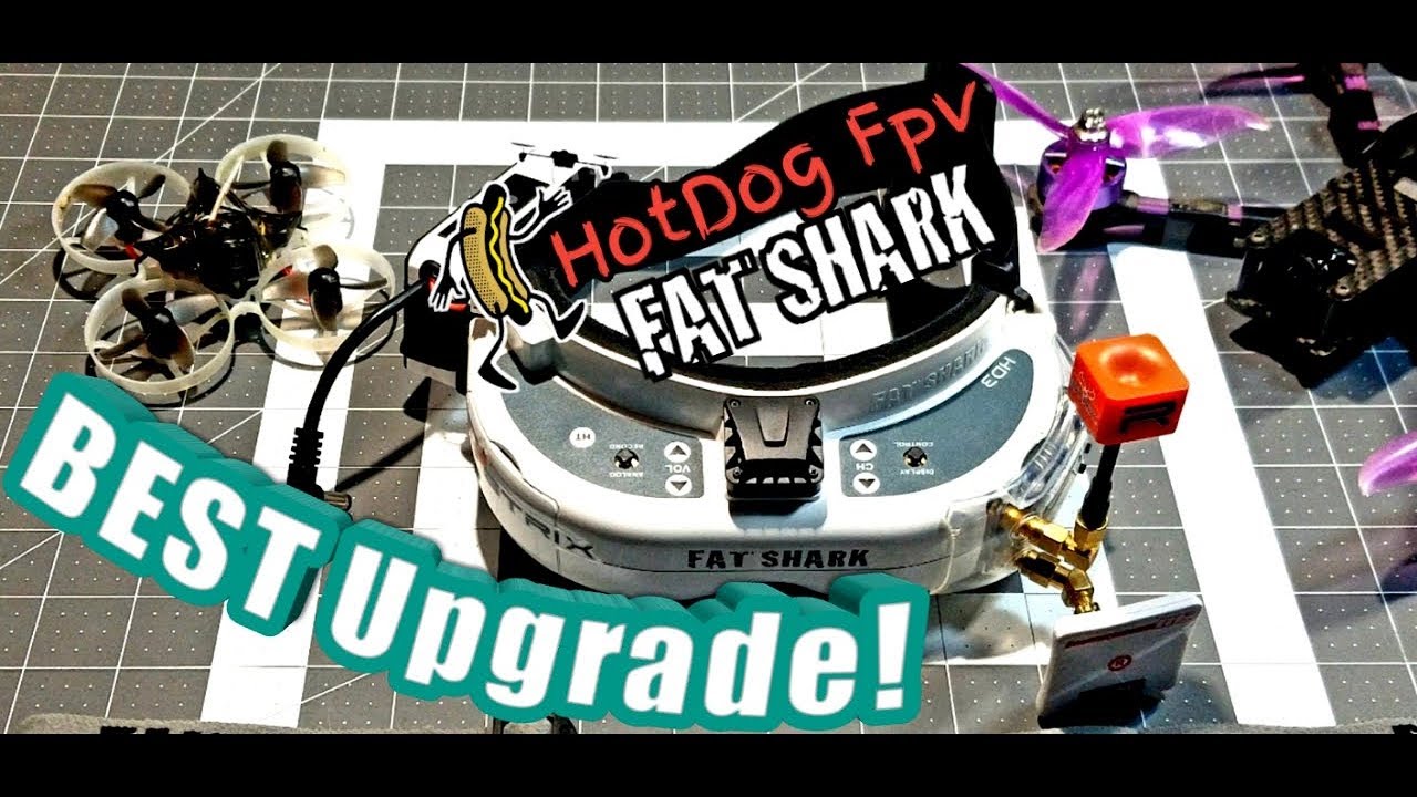Fatshark Goggles Best UPGRADE Hotdog Fpv!