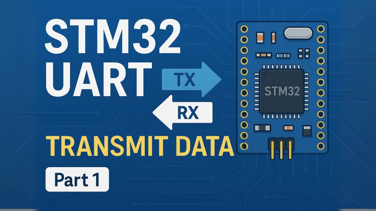 Учебное пособие по UART для STM32 (Часть 1): Настройка параметров UART и передача данных.