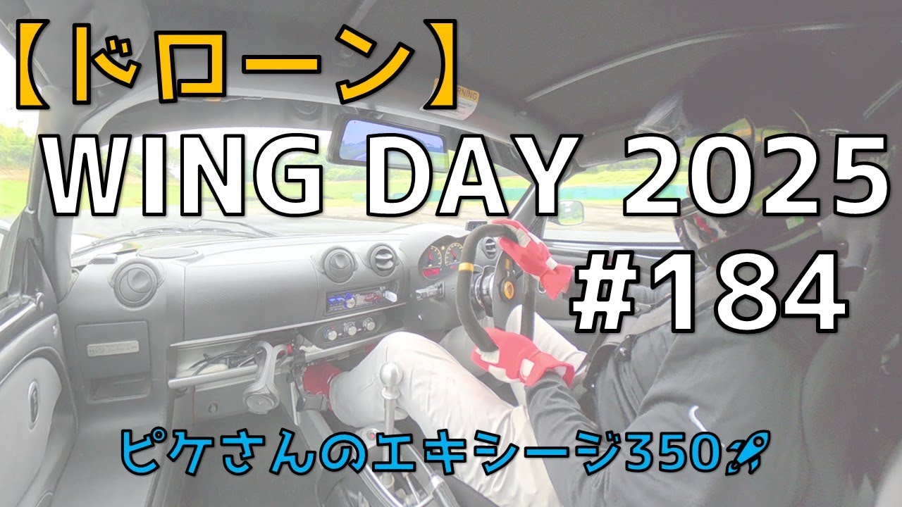 【ドローン】WING DYA2025✨ ピケさんのエキシージ350🚀 No.184