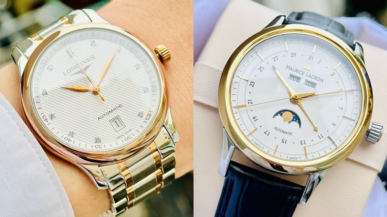 (0966.500.851) ĐỒNG HỒ LONGINES L2.628.5.97.7 VS MAURICE LACROIX LC6068-YS101-13E