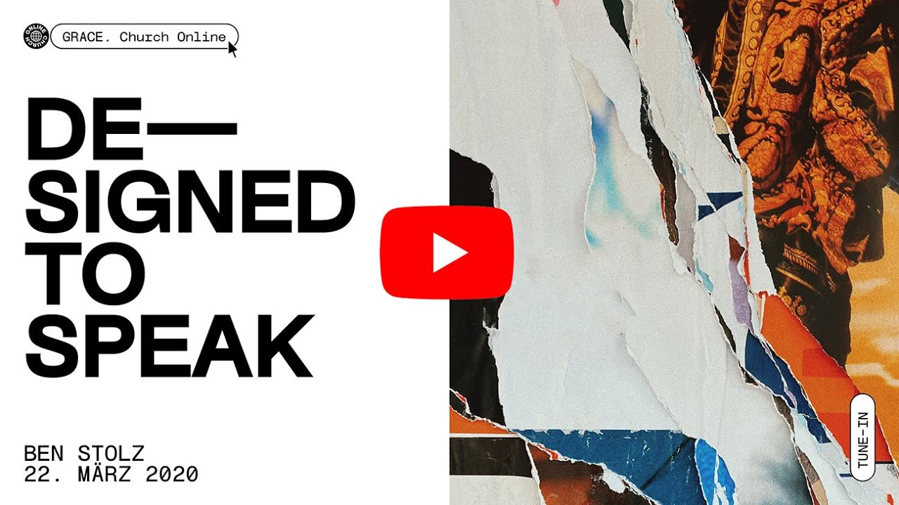 DESIGNED TO SPEAK // Ben Stolz // 22. März 2020
