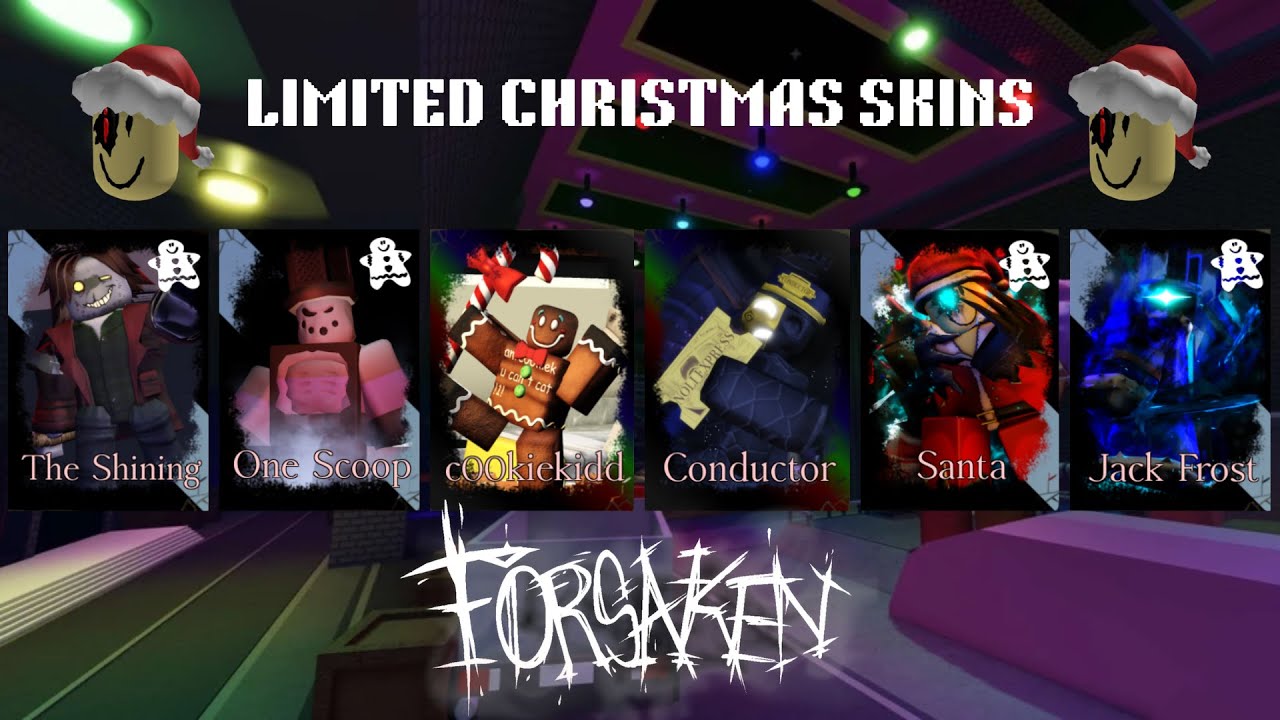 Server Wiping With EVERY LIMITED CHRISTMAS SKIN (Forsaken)