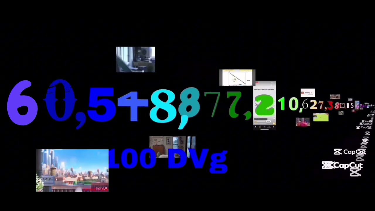 0 to 1 quinvigintillion with sound