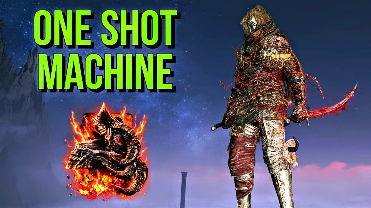 This ABSURD Bayle Dragon Build Dumps 2000 Damage Easily | DLC Elden Ring PVP