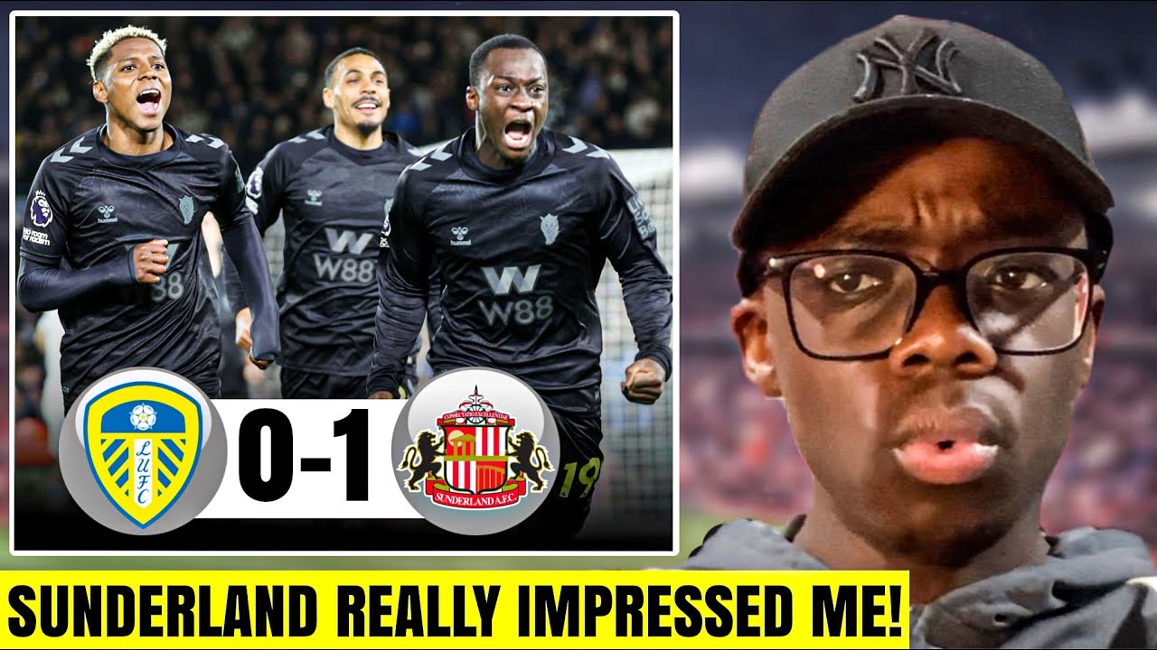 Sunderland’s MOST IMPRESSIVE Win This Season! Defence Unreal! (Leeds 0-1 Sunderland Reaction) 
