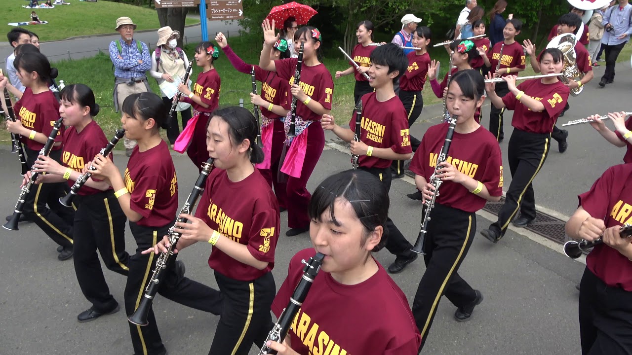 The World of Brass 2019 in ひたちなか ～習志野市立習志野高等学校 吹奏楽部　パレード～