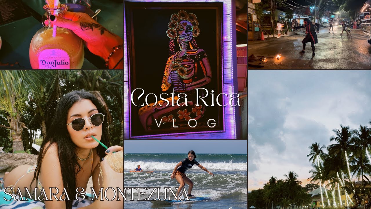 Gone wild in Costa Rica| Vlog: Playa Samara & Montezuma Beach