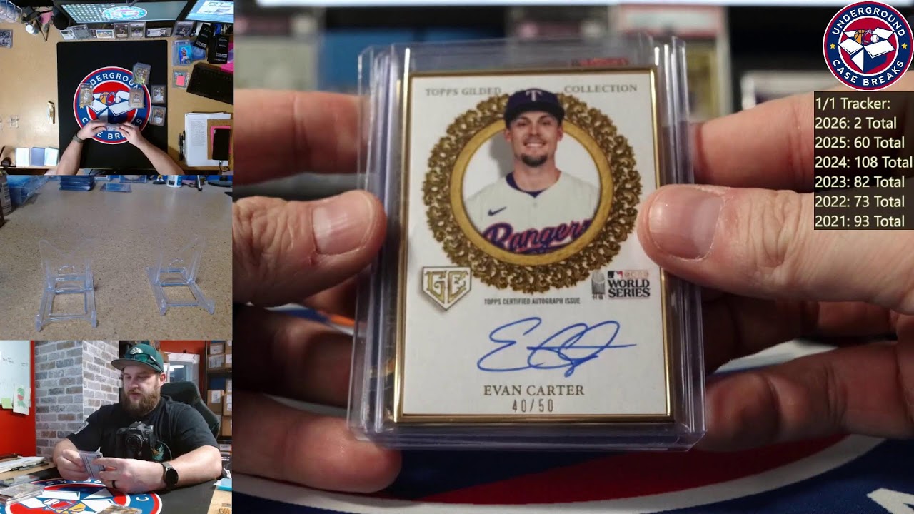 2026 Topps Gilded Collection Baseball 4 Box PYT Case Break #1567