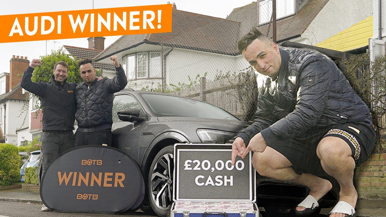 Feel The Beat! Nightclub Bouncer Scores Audi Q8 E-Tron Plus £20,000 | BOTB Winner