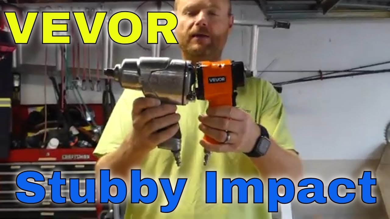 Обзор ударного гайковерта VEVOR 1/2-дюймового Stubby Air — лучший ли это ударный гайковерт Stubby...