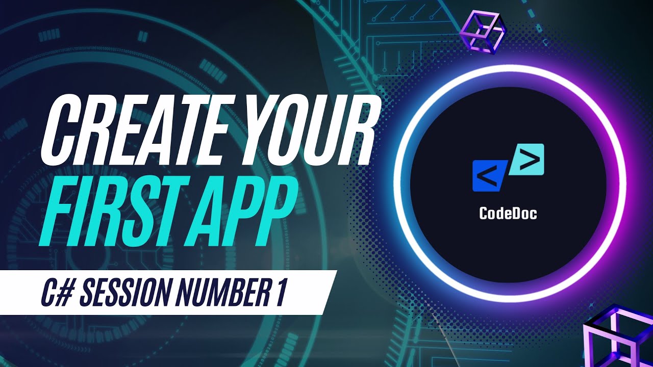 Create First App With .NET 7 C# With Visual Studio 2022 | Hello World From CodeDoc | Strings