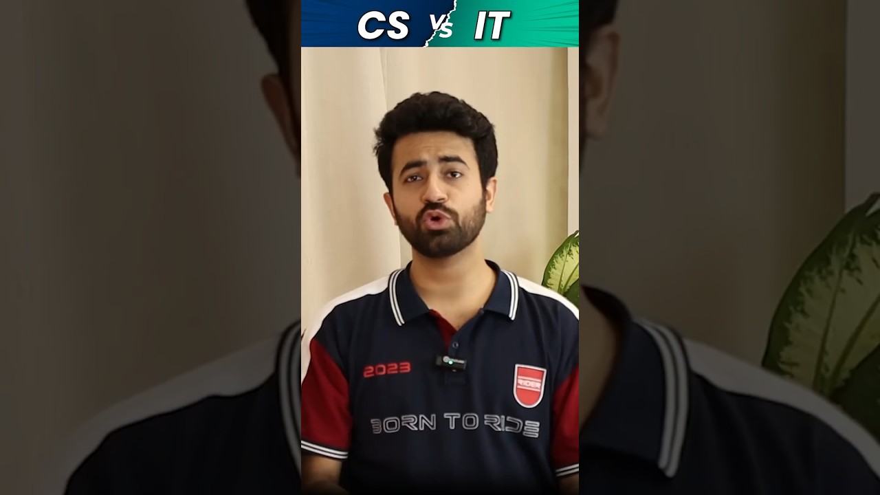 CS vs IT 🤔 | What's the Difference? 💻💡 #ComputerScience #InformationTechnology #Shorts #gfg
