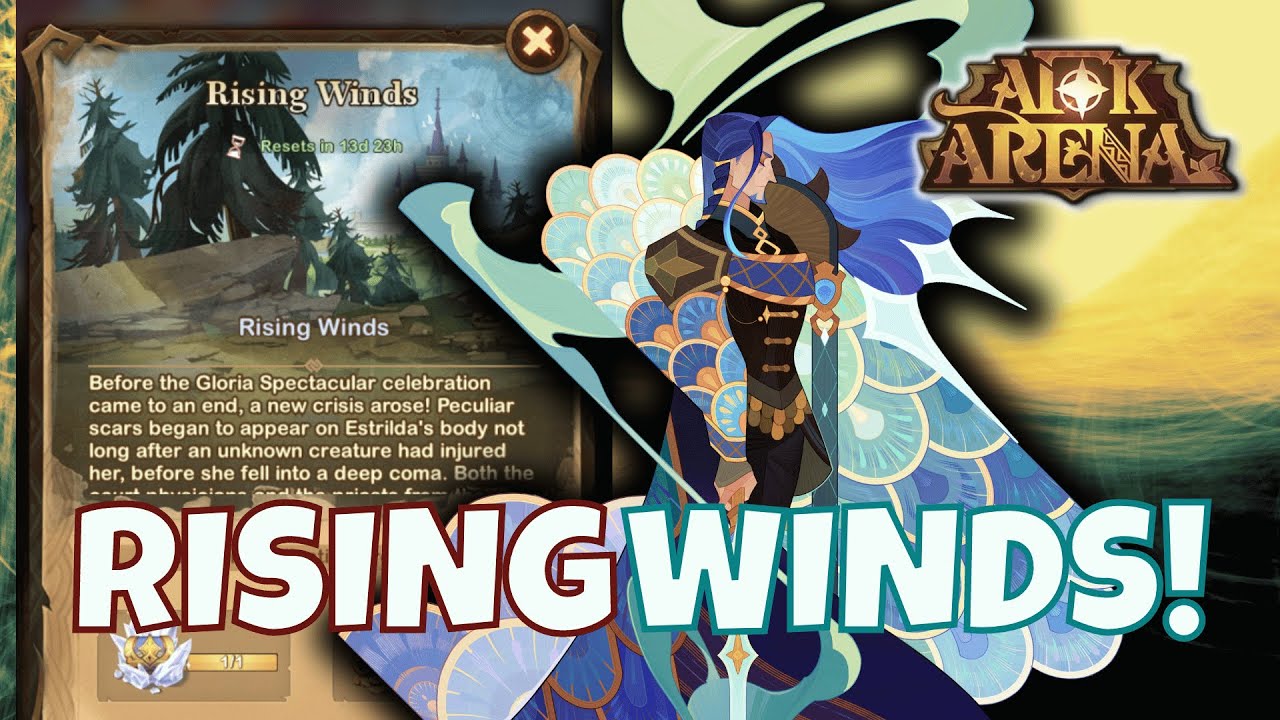 RISING WINDS - LEGENDARY EPIC VOYAGE! [FURRY HIPPO AFK ARENA]