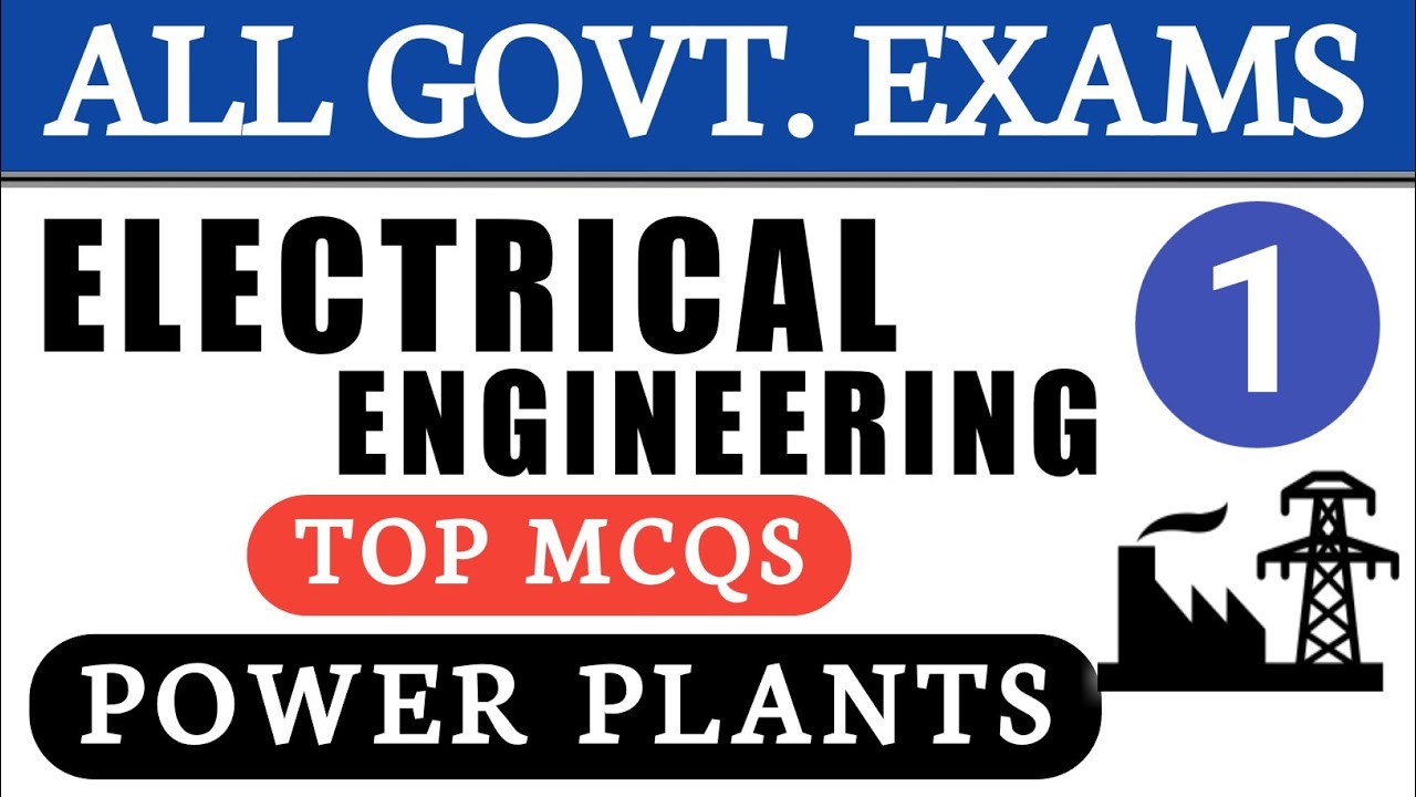 SSC-JE POWER PLANTS TOP MCQs PART-1