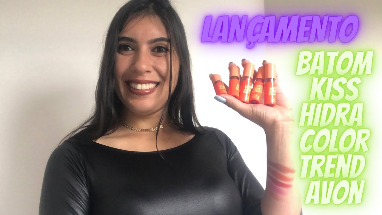Batom Kiss Hidra Color Trend Lançamento @AvonBR