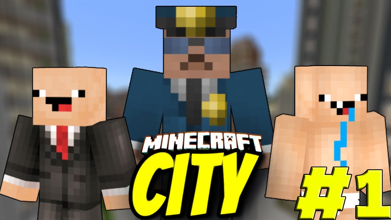 Die Ankunft in der Stadt! - Minecraft City Folge 1