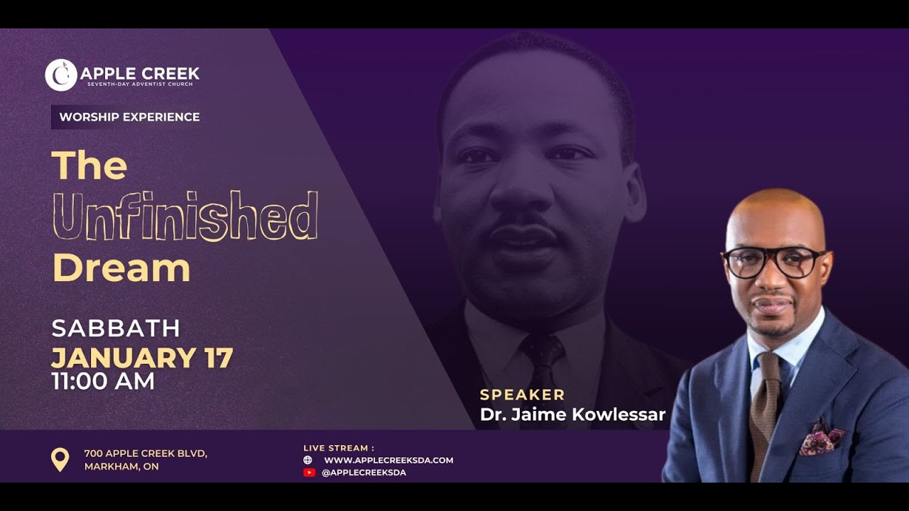 Apple Creek Seventh-day Adventist Church - Sabbath Service (MLK Day) - January 17, 2026