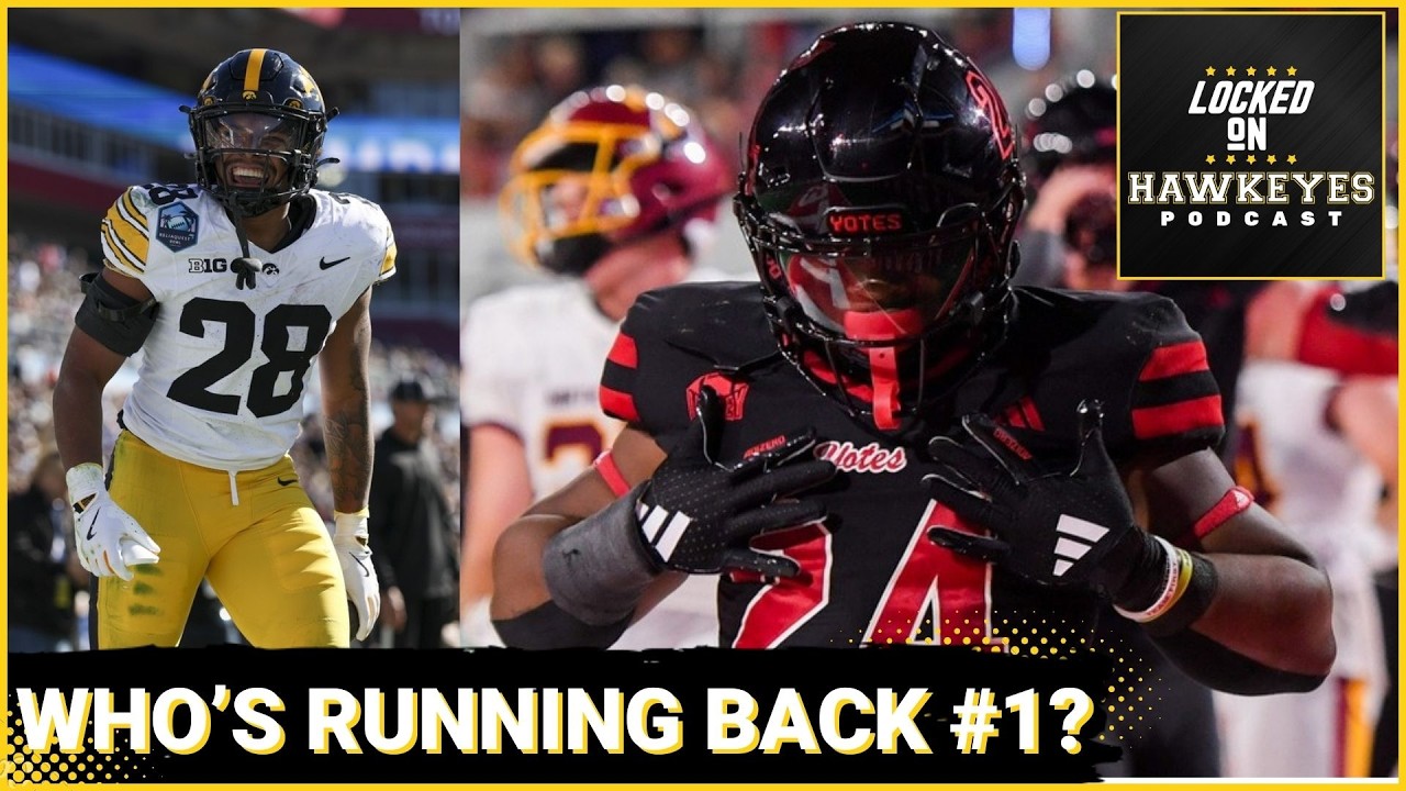 Stacked: Hawkeyes Running Back DEPTH Creates Fierce Competition for LJ Phillips and Kamari Moulton