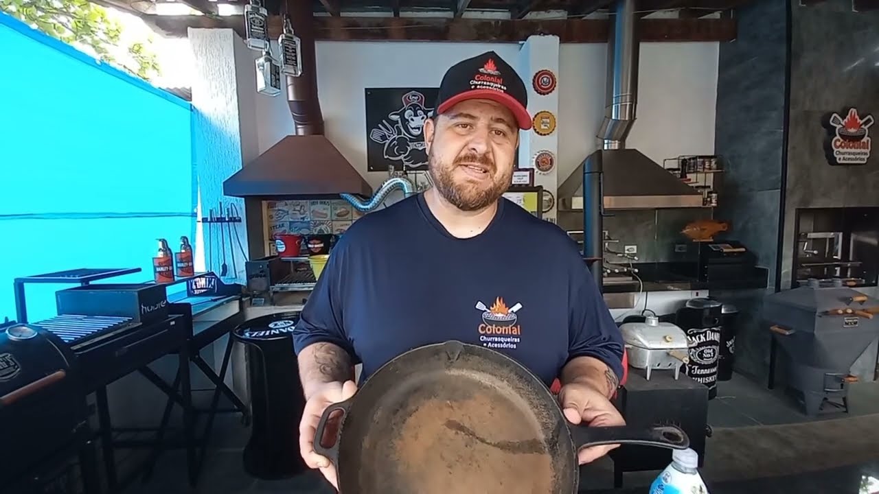 COMO LIMPAR A SUA PANELA DE FERRO