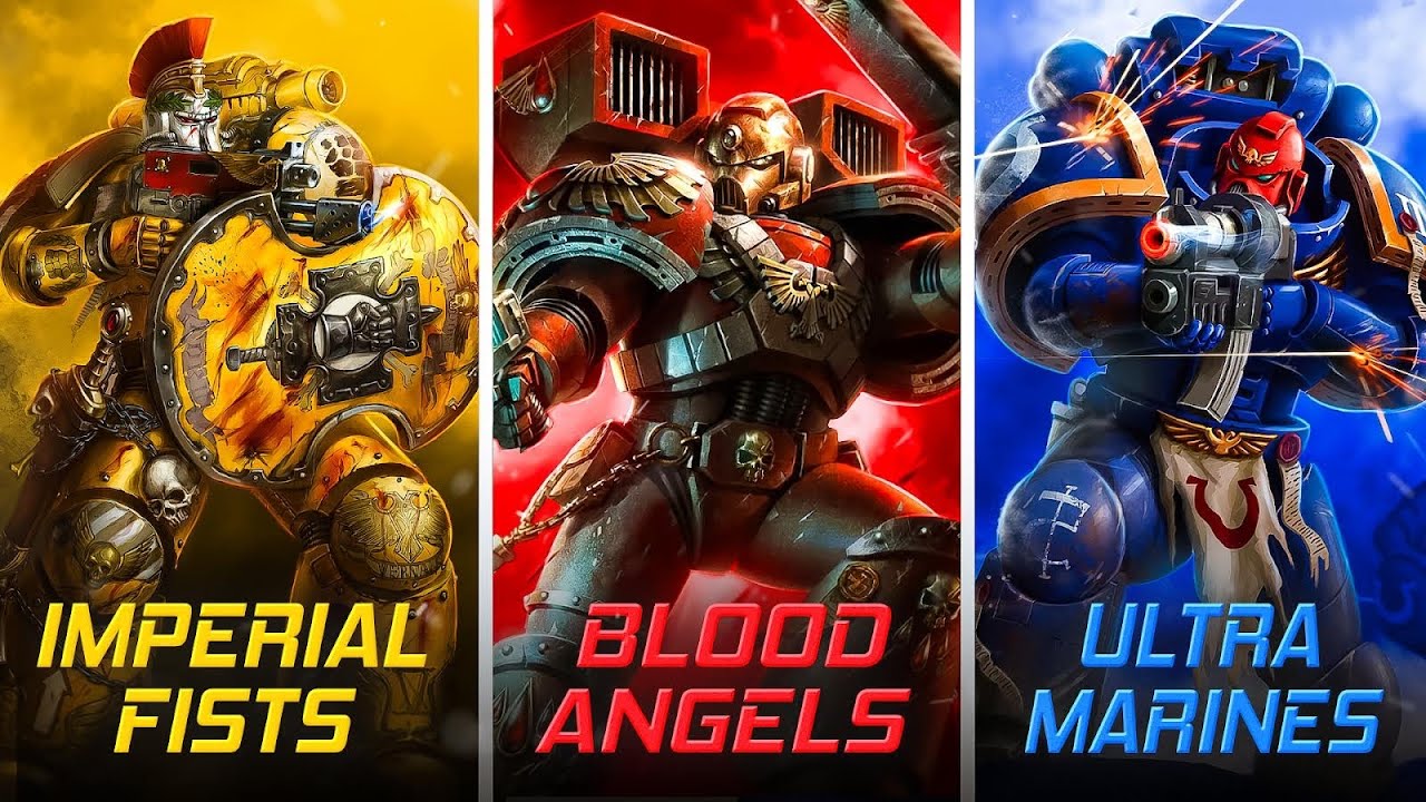 EVERY SINGLE Space Marine Legion Explained!