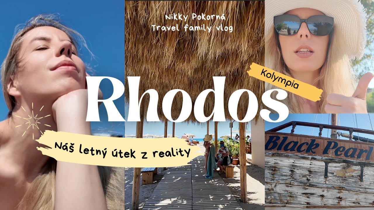 Rhodos s deťmi: realita dovolenky očami mamy 🍼✈️
