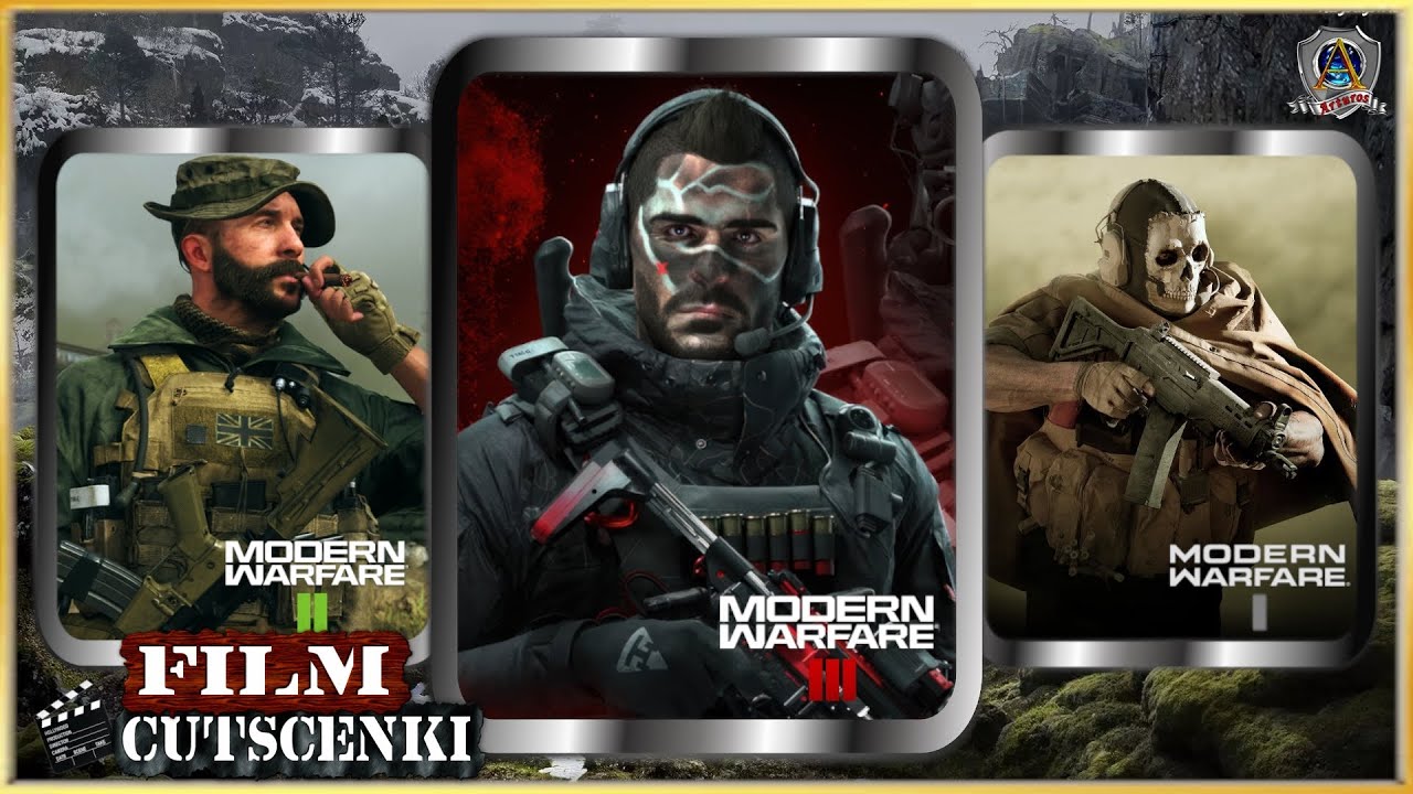 CUTSCENKI kinowe Call of Duty: Modern Warfare I / II / III – [Przerywniki Filmowe] - Dubbing PL