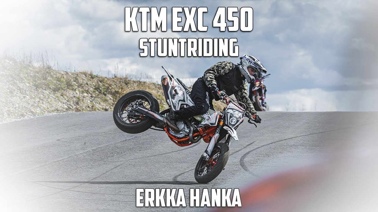 Ktm Exc 450 | Stuntriding on the limits!