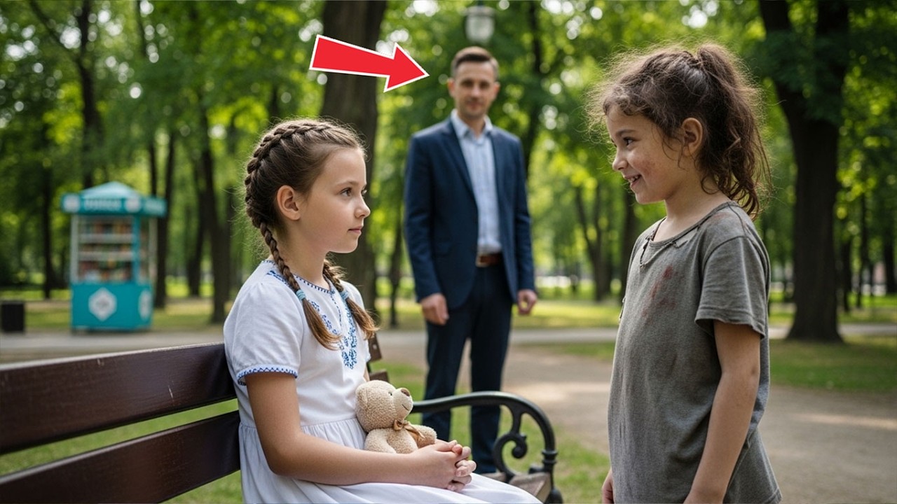 OWDOWIAŁY MILIONER ZABIERA SWOJĄ NIEMĄ CÓRKĘ DO PARKU… AŻ DZIEWCZYNKA Z ULICY DOKONUJE CUDU