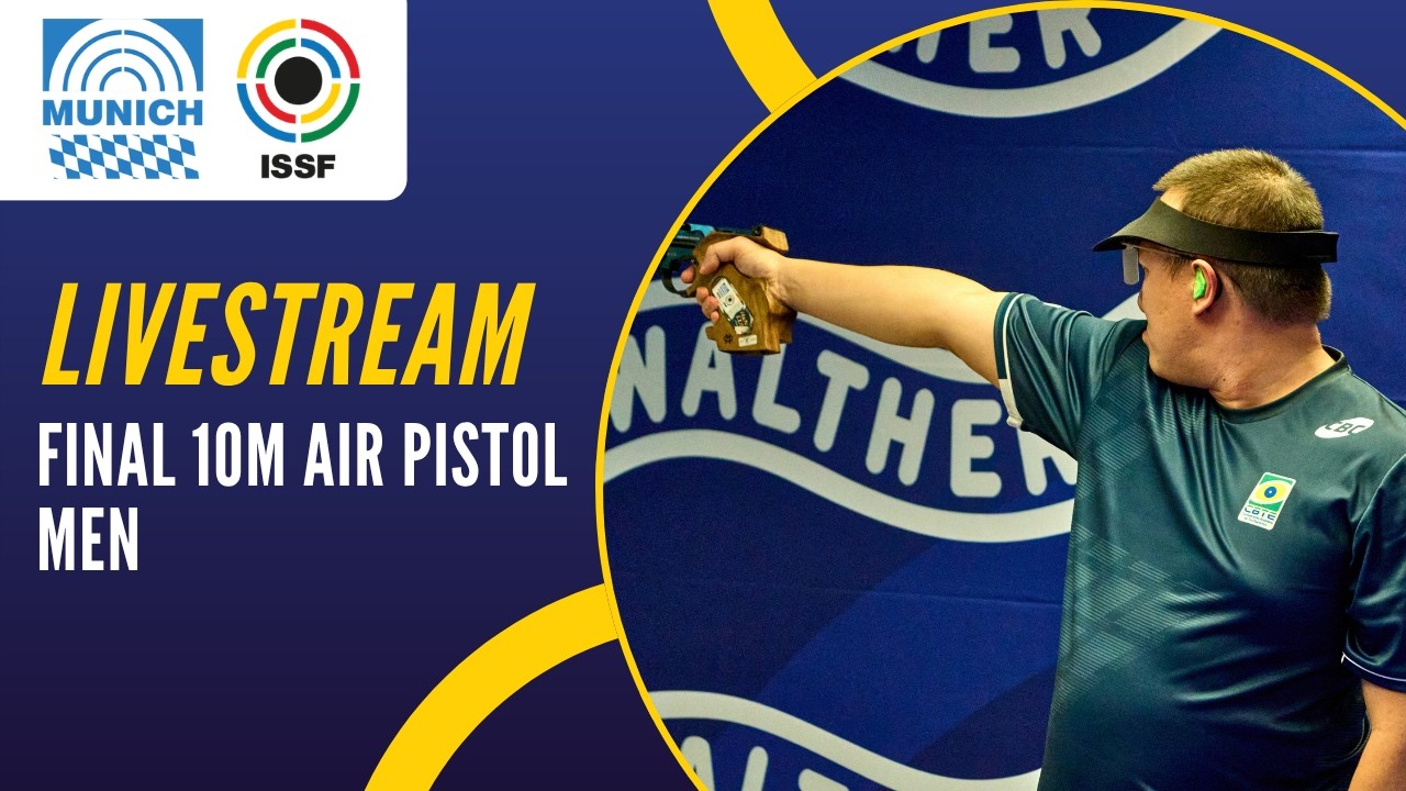 Livestream - 10m Air Pistol Men Final - ISSF World Cup Rifle/Pistol, Munich, GER 2026
