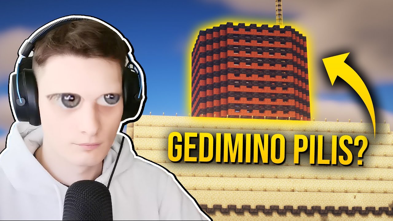 MINECRAFT PBS #13 Gedimino pilis?