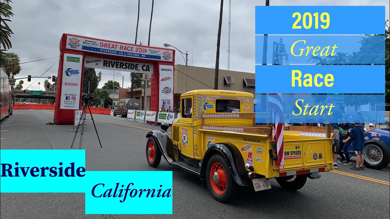 Старт Great Race 2019 в Риверсайде, Калифорния &mdash; ралли классических автомобилей