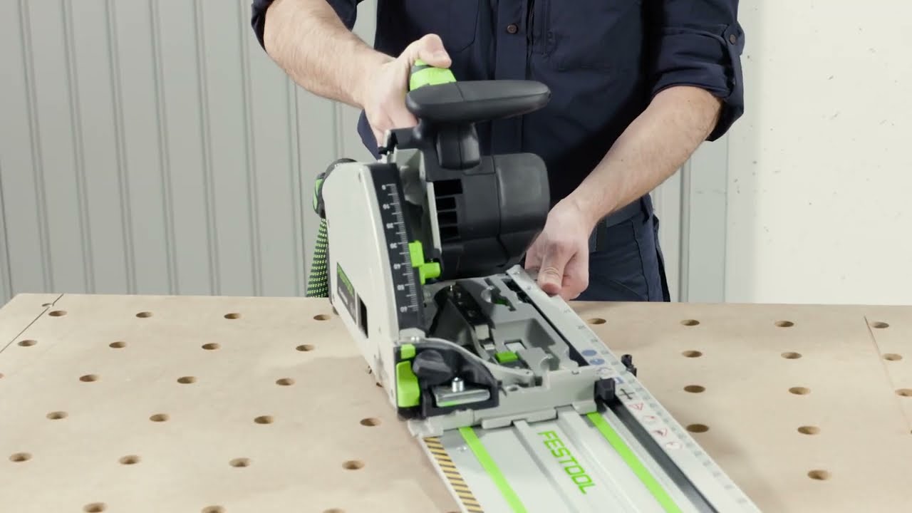 TS 60 K Quick Guide - Trimming rail setup