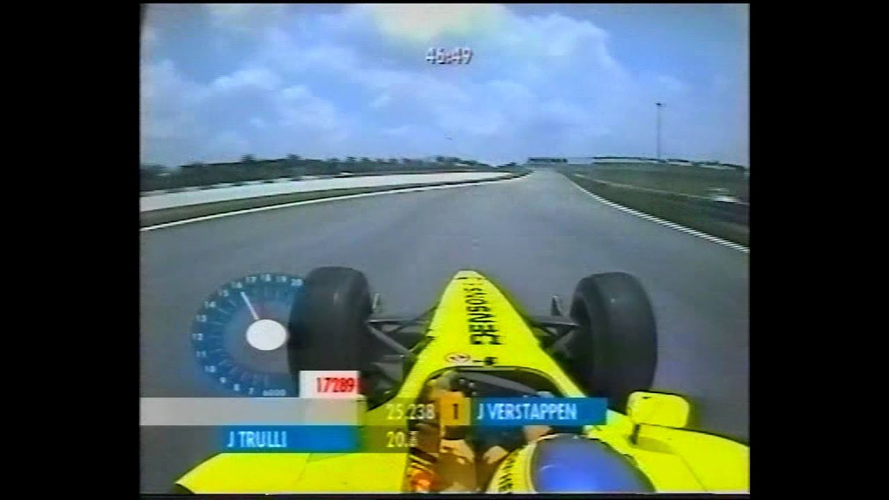 F1 Malaysian GP Sepang 2001 - Qualifying - Jarno Trulli Onboard