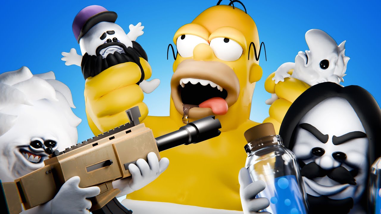 THE SIMPSONS X FORTNITE