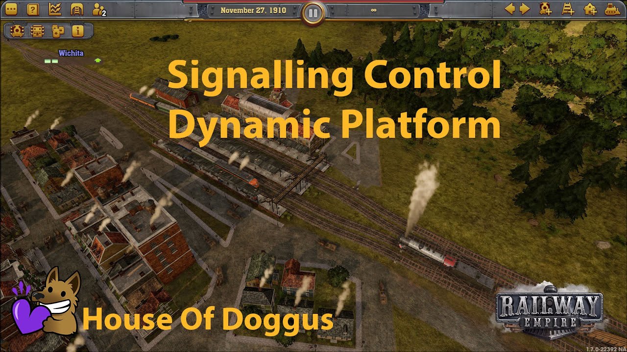 Railway Empire - Stations with Signalling Control - Dynamic Platform