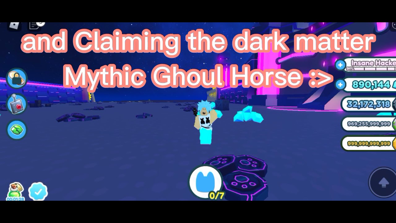 Claiming DM Ghoul Horse and Dark mattering the New Legendary Alien pet😱🤯