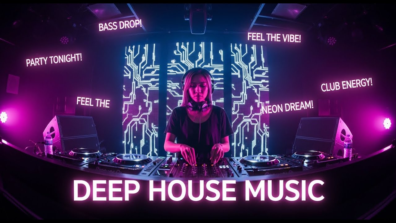 This Deep House Beat Feels Dangerous 🔥 Dark Club Energy with Deep Bass Pressure