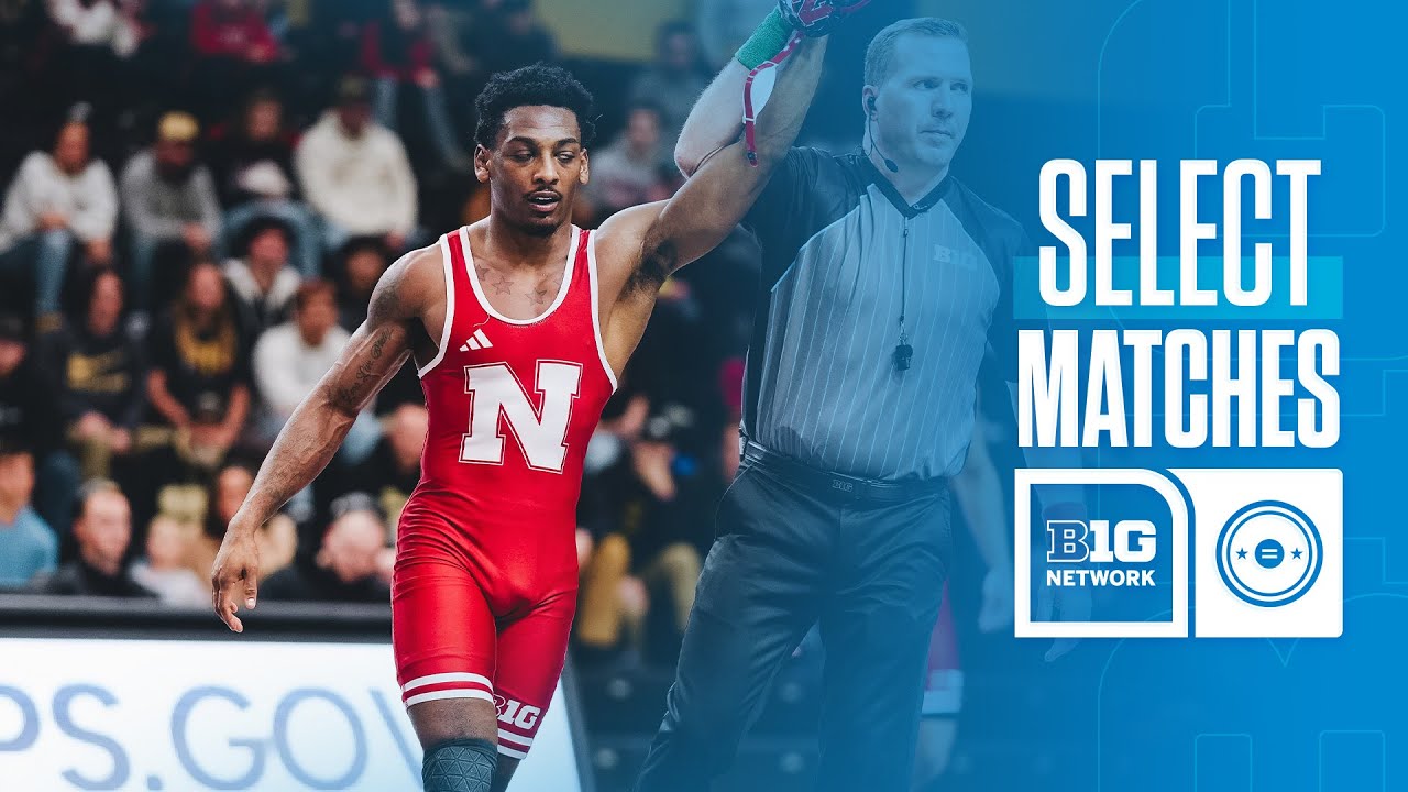 Избранные матчи: Небраска против Пердью | Big Ten Wrestling | 23.02.2025