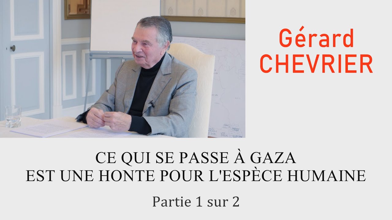 partie 1 sur 2 : Ce qui se passe à Gaza est une honte pour l'espèce humaine