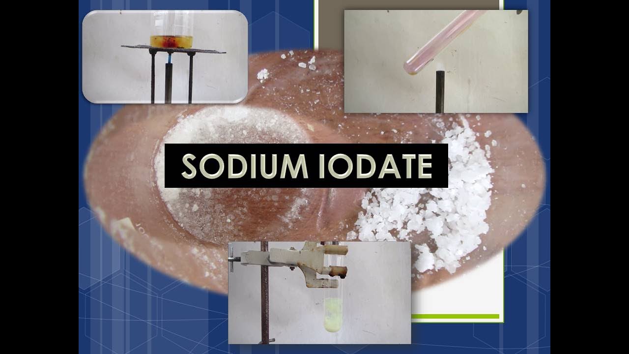 Preparation & Properties of Sodium iodate