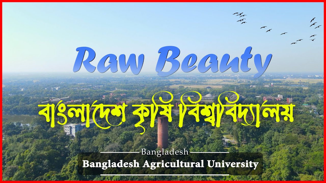 বাংলাদেশ কৃষি বিশ্ববিদ্যালয় | Bangladesh Agricultural University | Raw Beauty