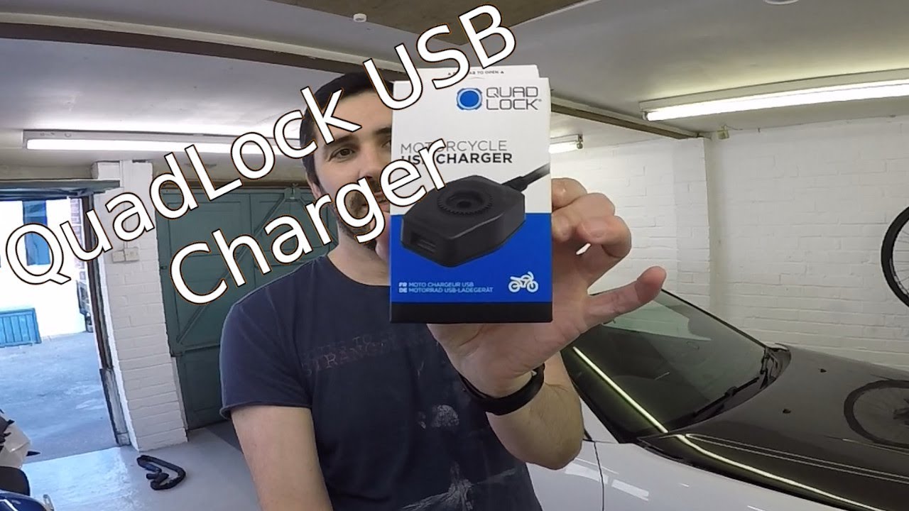 Fitting a Quad Lock USB charger to my BMW S1000RR motorcycle