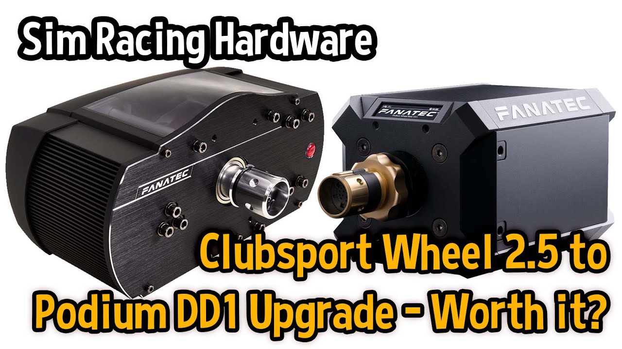 Fanatec CSW 2.5 до DD1 &mdash; стоило ли обновление того?