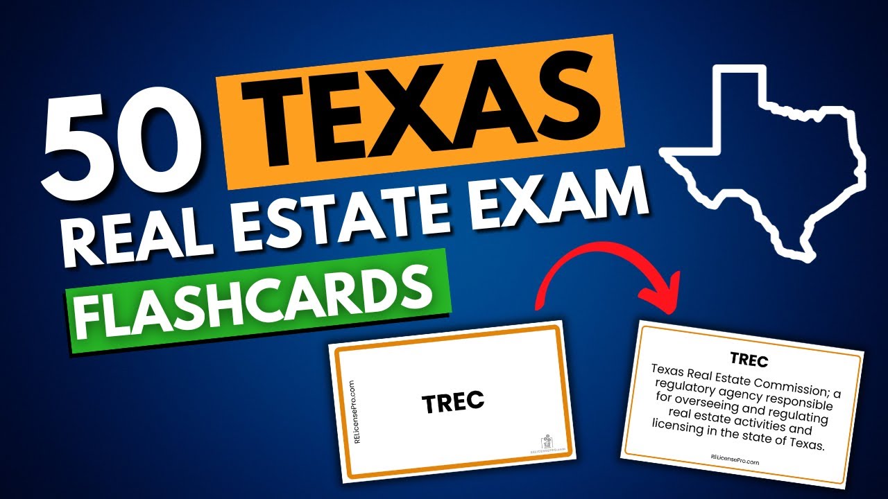 Pass the Texas Real Estate Exam with These MUST KNOW Terms!