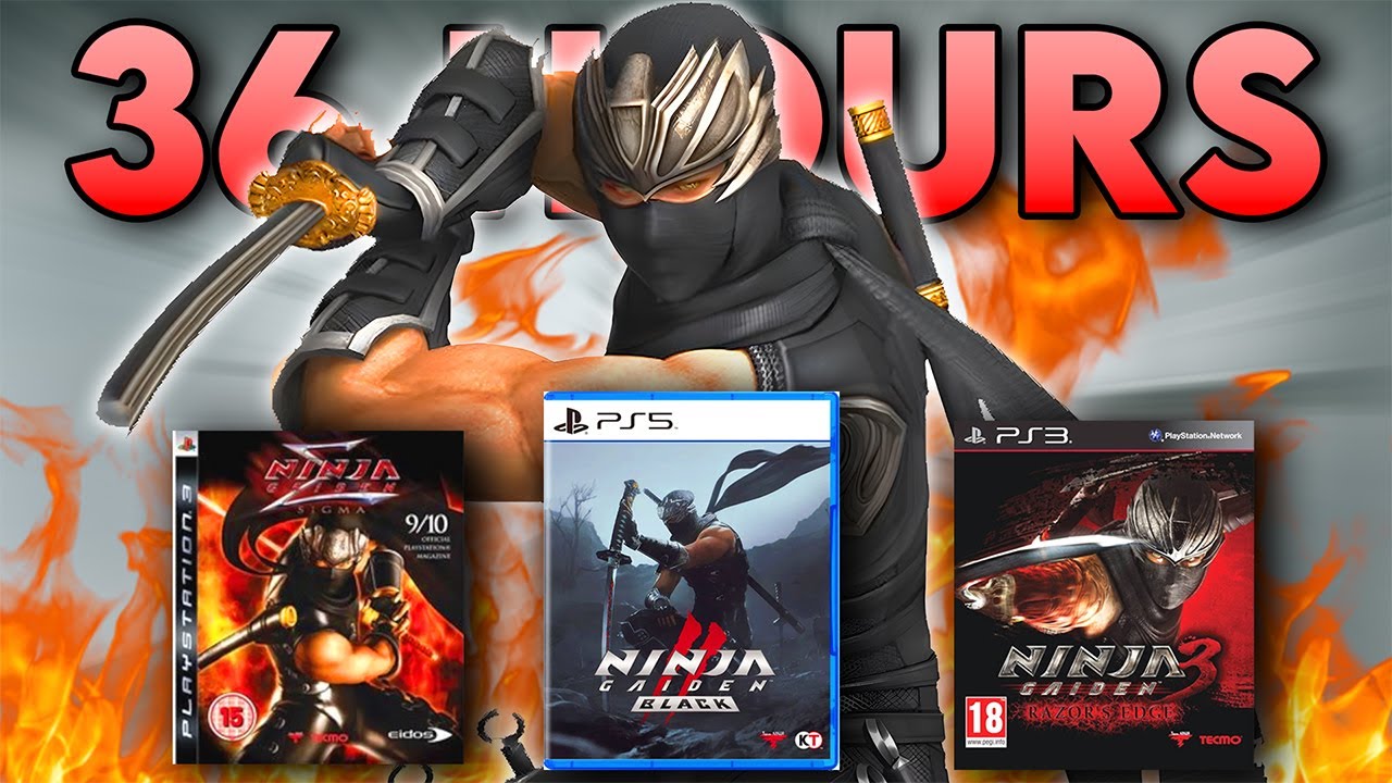 Сможете ли вы пройти ВСЕ 3D-игры Ninja Gaiden за 36 ЧАСОВ?