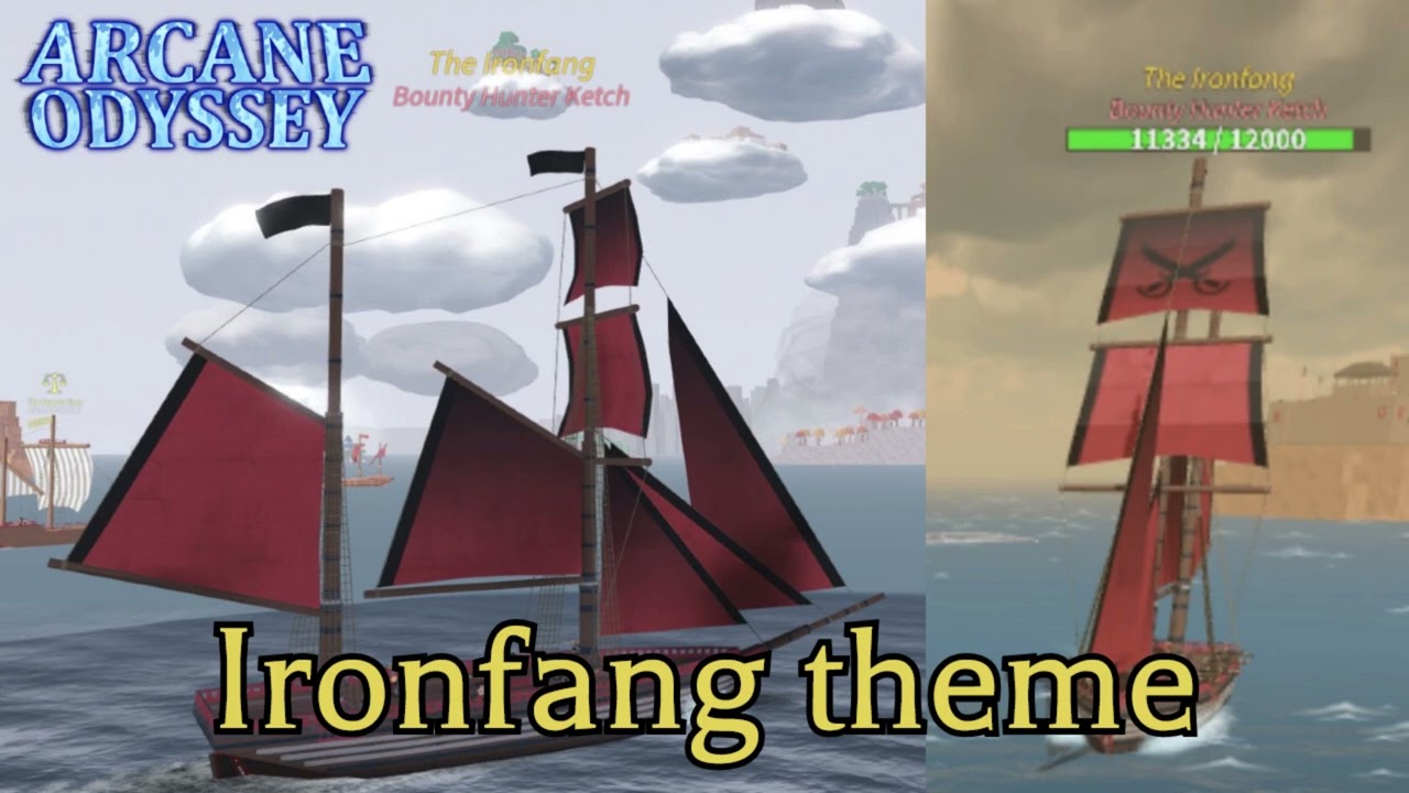 Roblox Arcane Odyssey - Ironfang theme (Evander's ship)
