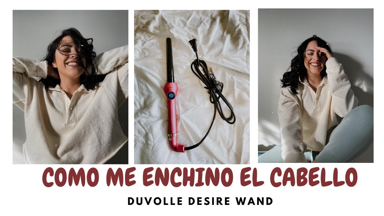 COMO ME ENCHINO EL CABELLO|| DUVOLLE DESIRE SERIES 25 MM WAND