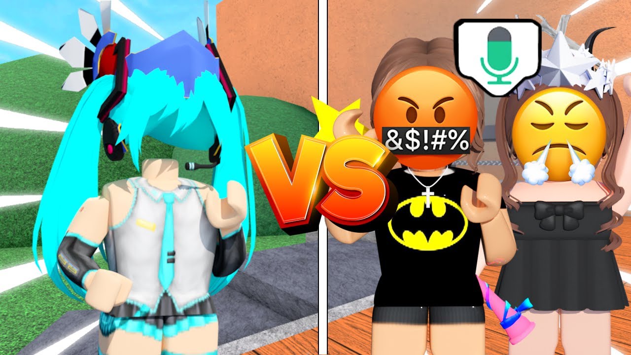 HATSUNE MIKU DESTROYS TOXIC TEAMERS IN MM2 VOICECHAT...(KEYBOARD ASMR)