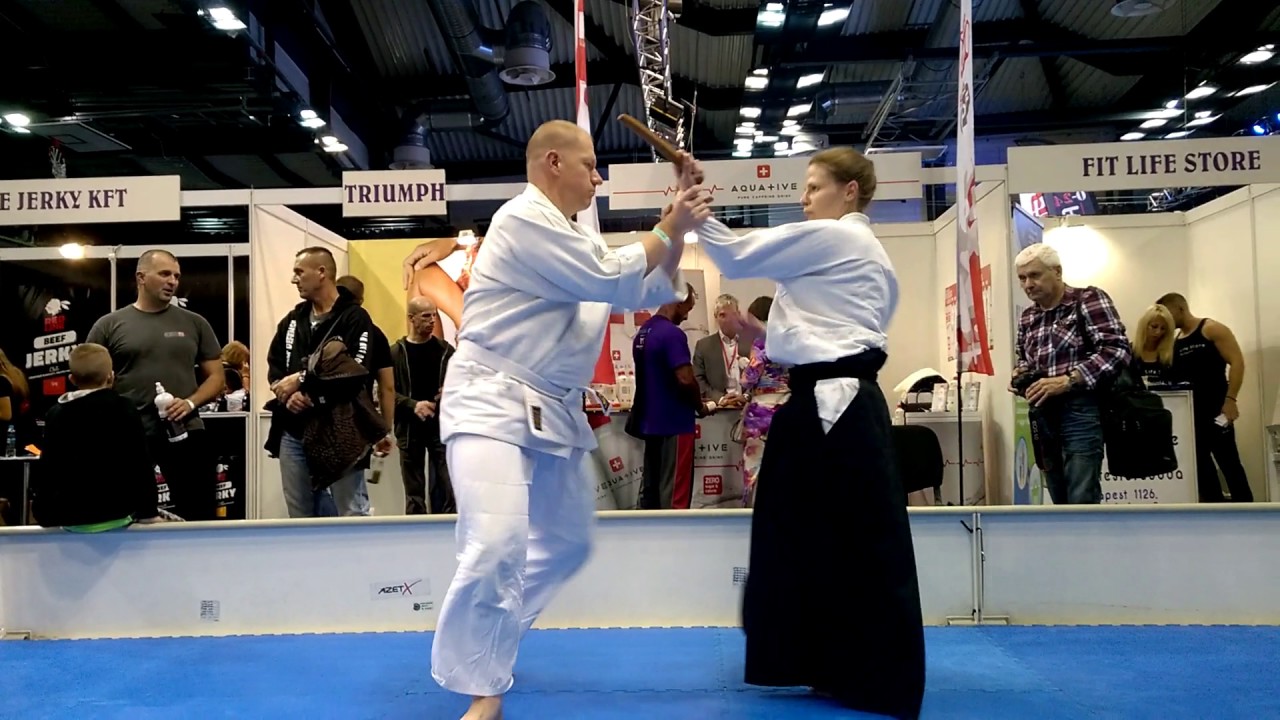 Aikido bemutató a Fittparádén